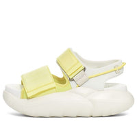 (WMNS) UGG LA Cloud Strap Flatform Sandal 'Neon Green White' 1125103-LELI