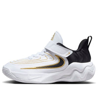 (PS) Nike Giannis Immortality 4 'White Black Metallic Gold' FZ6733-100