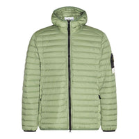 STONE ISLAND Logo Patch Zipped Down Jacket 'Green' 781540324-V0055