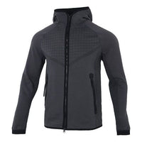 Men's Nike Therma-Fit Tech Pack Training Sports Stay Warm Hooded Jacket Gray DD6635-060