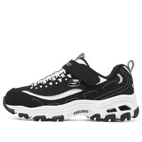 (GS) Skechers Dlites Running Shoes 'Black White' 302539L-BKW