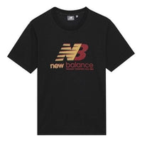 New Balance Men's New Balance Round Neck Minimalistic Casual Short Sleeve Black NEA33011-BK