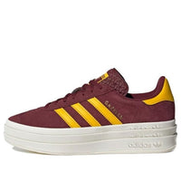 (WMNS) Adidas Gazelle Bold 'Shadow Red Gold' IF5195
