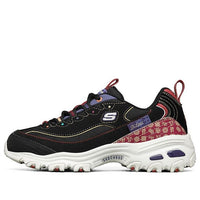 (WMNS) Skechers D lites Low-Top Running Shoes WM Black 66666348-BKMT