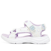 (GS) Skechers Glimmer Kicks 'White Purple' 302965L-WLV