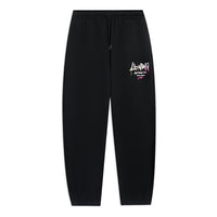 Li-Ning Anything Is Possible Graphic Sweatpants 'Black' AKLSG67-4