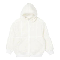 Palace FW22 Sherpa Hooded Jacket 'White' P23JK091