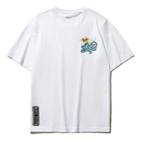 Li-Ning x Disney Crossover Cartoon Printing Tee 'White Black' AHSR546-1
