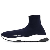 Balenciaga Speed 1.0 Sneakers 'Navy White' 587286W17024005