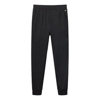 Men's FILA Knit Bundle Feet Sports Pants/Trousers/Joggers Black F11M028614F-BK