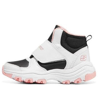 (GS) Skechers I-Conik Boots 'White Black Pink' 8701648L-WBPK