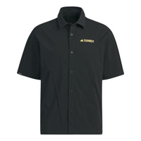 adidas Terrex Short Sleeve Shirt 'Black' IC1963