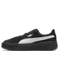 (WMNS) PUMA Suede Skate shoes 'Black White' 364718-03