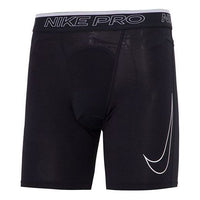 Nike Pro Dri-FIT Training Sports Elastic Breathable Gym Shorts Black DD1918-010