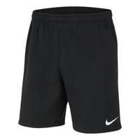 Men's Nike Solid Color Casual Fleece Sports Black Shorts CW6910-010