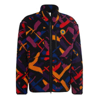 adidas originals Wander Hour Full-Zip Printed Fleece Jacket 'Multicolor' II8478