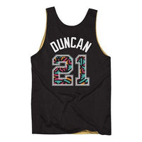 Mitchell & Ness NBA Reversible Mesh Tank Spurs 03 Tim Duncan MSRVMI19003-SASBKGD03TDU