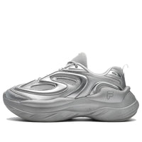 (WMNS) FILA FUSION Buzzard Sneakers 'Silver Grey' T12W341103FSA