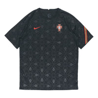 Nike Portugal National Team 20/21 Pre Match Jersey 'Black' CD2579-010