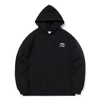 Li-Ning Sports Fashion Series Loose Pullover Hoodie 'Black' AWDQB38-1