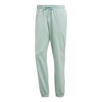 adidas originals Casual Loose Bundle Feet Elastic Waistband Sports Pants Green GN3368