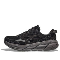 HOKA ONE ONE Clifton L 'Elite Terrain System Black Satellite Grey' 1150910-BCKST