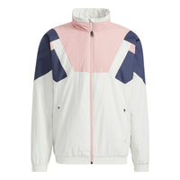 adidas St Brand Wvjk Casual Sports Hooded Jacket Purple Pink HE9893