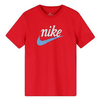 Men's Nike Sportswear Large Short Sleeve Red T-Shirt BV7679-657
