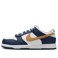(PS) Nike Dunk Low 'White Midnight Navy Wheat' FB9108-111