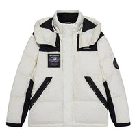 New Balance Winter Padded Down Jacket 'White Black' NPA43131-CRE