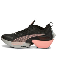 (WMNS) PUMA Fast-R Nitro Elite Carbon 'Black Carnation Pink' 376900-01