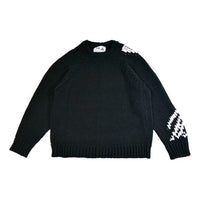 adidas Y-3 x PALACE Skeleton Knit Sweatshirt 'Black' HN9883