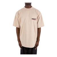 Balenciaga Political Campaign T-Shirt Large Fit 'Beige' 641675TKVJ19711