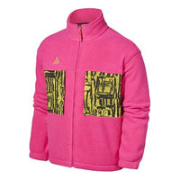 Men's Nike ACG Fleece Zipper Pink Jacket BQ7198-666