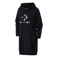 (WMNS) Converse Star Chevron French Terry Dress 'Black' 10017327-A01