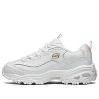 (WMNS) Skechers D'Lites GS White/Pink 11931-WPK