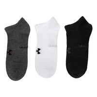 Under Armour Essential No Show Low Socks (3 Pack) 'Multi-Color' 1361459-012
