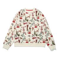 (WMNS) Li-Ning Rijindoujin Cartoon Graphic Sweatshirt 'Beige' AWDT074-8