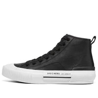 (WMNS) Skechers New Moon 'Black White' 155393-BLK