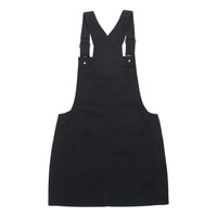 (WMNS) Converse Casual Suspender Skirt 'Black' 10018415-A02