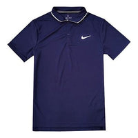 Nike Court Dri-FIT Quick-dry Polo Male Blue 939138-452