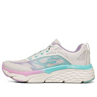 (WMNS) Skechers Max Cushioning Elite Low-Top Running Shoes Grey/Blue 128261-GYLV