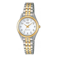CASIO Female DRESS Japan / South Korea Fashion SilverGold Analog LTP-1129G-7BRDF