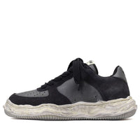 Maison MIHARA YASUHIRO Wayne OG Sole Distressed Leather Low 'Black' A10FW710-BLACK