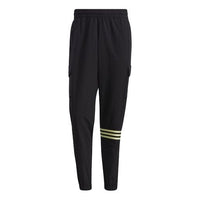 adidas neo M Ss May Wv Tp1 Casual Elastic Sports Long Pants Black GP4793