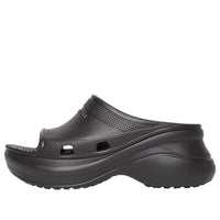 Balenciaga Crocs Pool Slide Sandals 'Black' 677386W1S8E1000