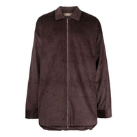 Fear of God Essentials Corduroy Shirt Jacket 'Purple Red' 202BT224125F