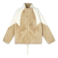 adidas originals Unisex Speed Fur Jacket Brown HF0702