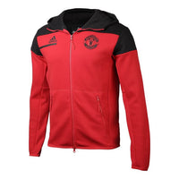 adidas Manchester United 20-21 Season Soccer/Football Sports Jacket Red GN4757