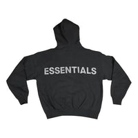 Fear of God Essentials FW19 3M Logo Pullover Hoodie 'Black' FOG-FW19-10